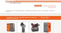 Desktop Screenshot of centrair.ca